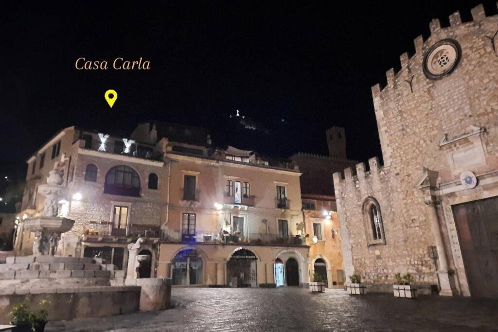 Ferienwohnung Casa Carla Al Duomo Taormina Exterior foto