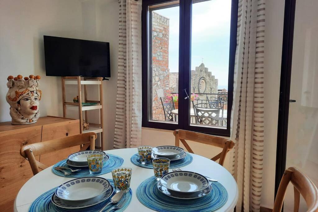 Ferienwohnung Casa Carla Al Duomo Taormina Exterior foto